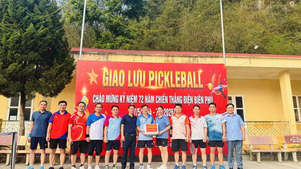 Bằng Mạc giao lưu Pickleball chào mừng các ngày lễ lớn của đất nước