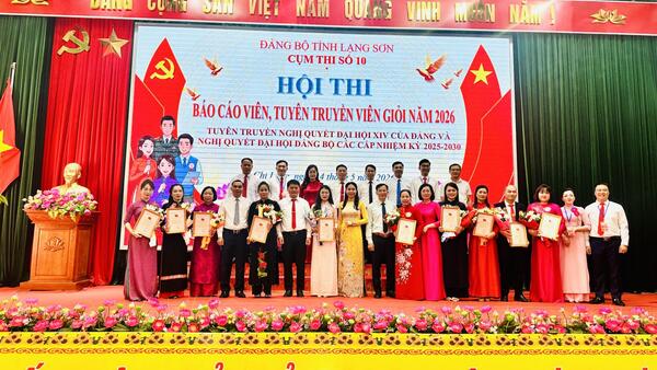 Bằng Mạc tham gia Hội thi Báo  cáo viên, tuyên truyền viên giỏi cụm thi số 10 năm 2026