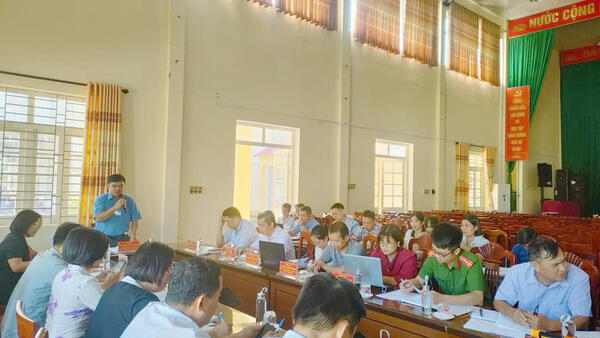 Xã Bằng Mạc tổ chức Hội nghị triển khai thực hiện Chiến dịch “90 ngày làm giàu, làm sạch cơ sở dữ liệu đất đai”