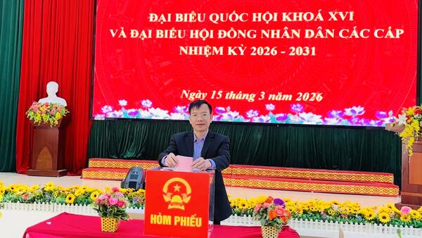 XÃ BẰNG MẠC DIỄN TẬP CÔNG TÁC BẦU CỬ ĐẠI BIỂU HĐND CÁC CẤP