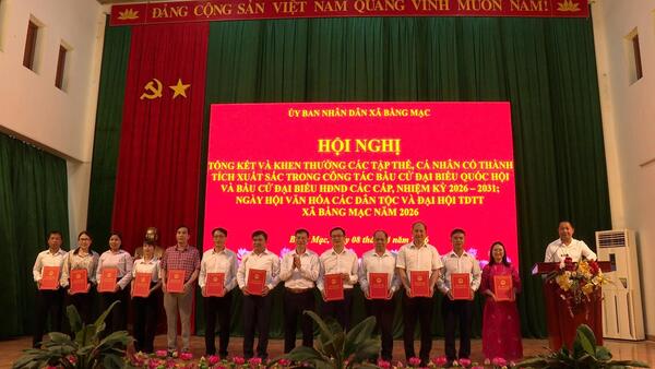 XÃ BẰNG MẠC SƠ KẾT CÔNG TÁC ĐẢNG QUÝ I, TỔNG KẾT CÔNG TÁC BẦU CỬ HĐND CÁC CẤP