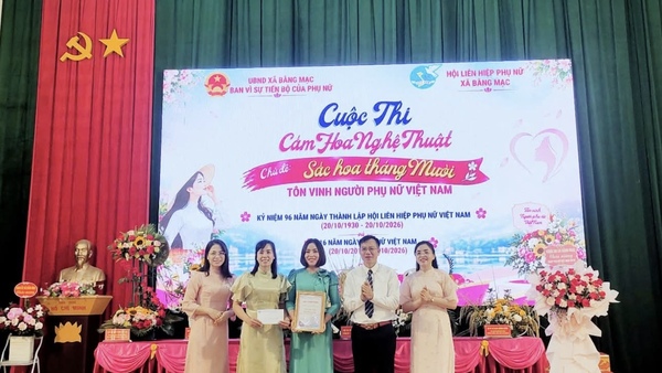 XÃ BẰNG MẠC TỔ CHỨC KỶ NIỆM 96 NĂM NGÀY THÀNH LẬP HỘI LIÊN HIỆP PHỤ NỮ VIỆT NAM